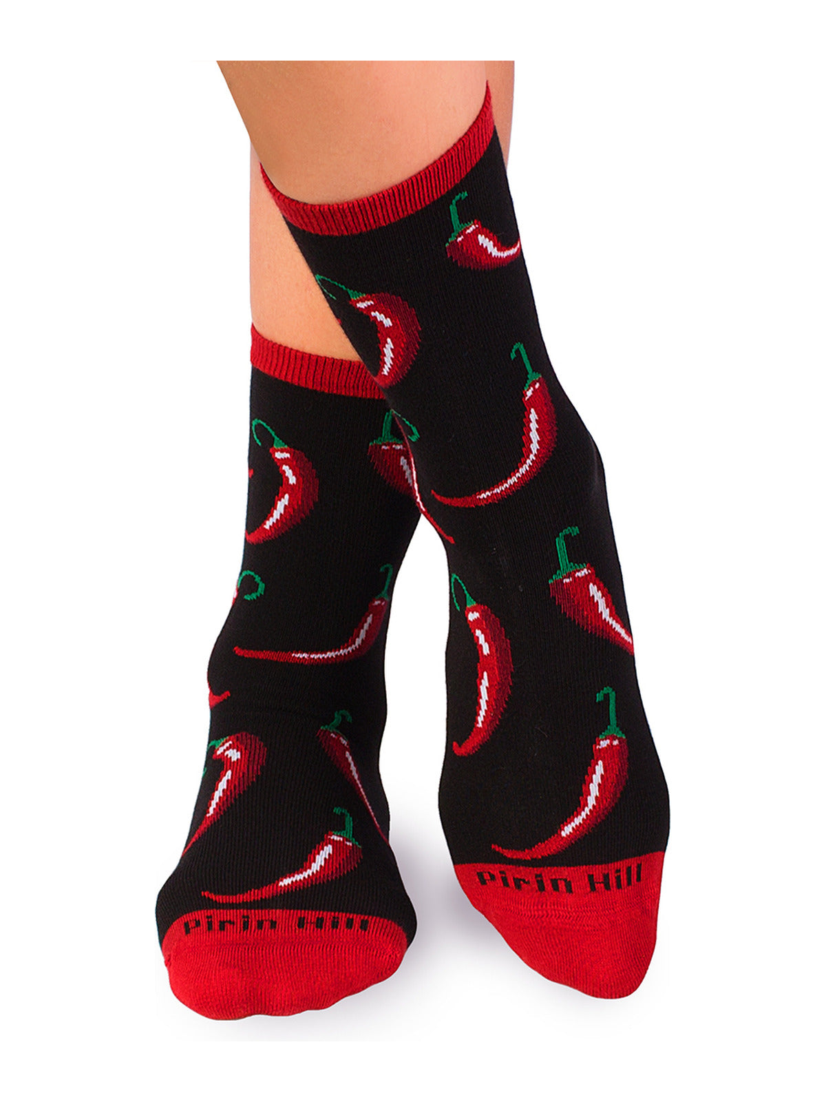 Chaussettes coton bio : Piments mexicains