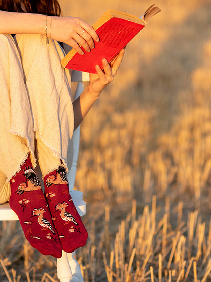 Chaussettes bambou : Paon