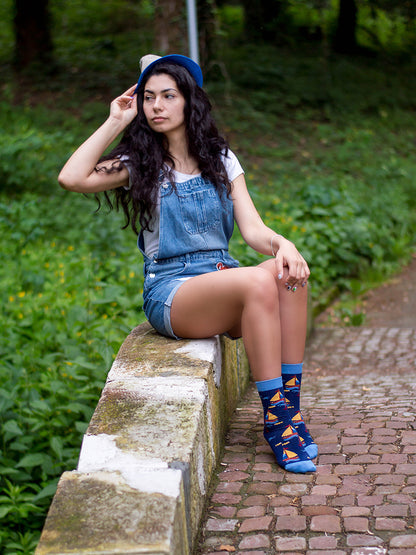 Chaussettes coton bio : Bâteau