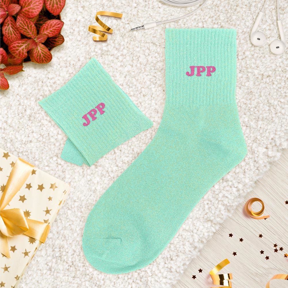 Chaussettes paillettes tuftées: JPP