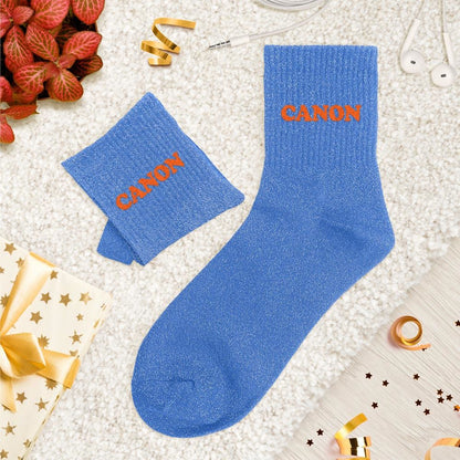 Chaussettes paillettes tuftées: CANON