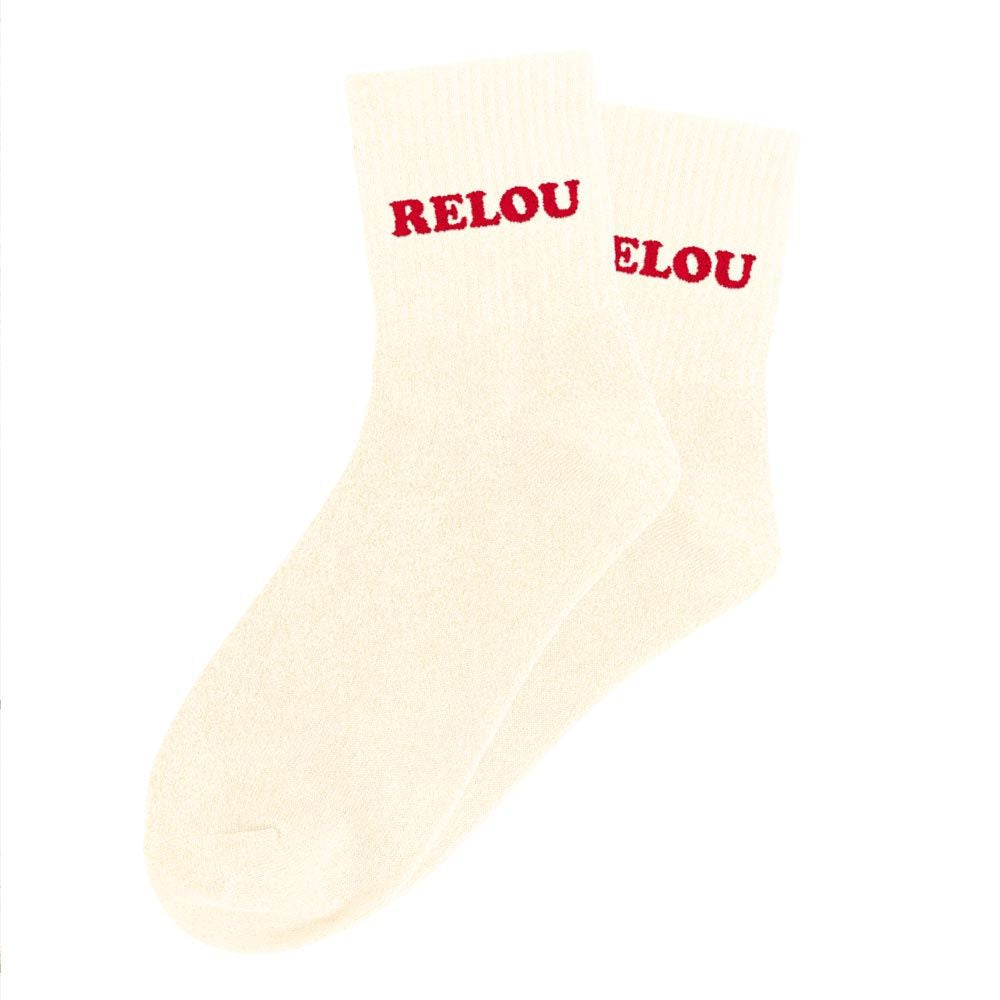 Chaussettes paillettes tuftées: RELOU