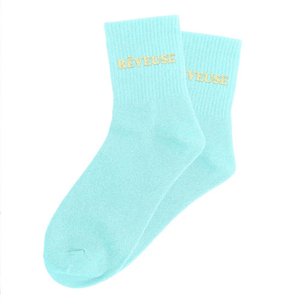 Chaussettes paillettes tuftées: RÊVEUSE