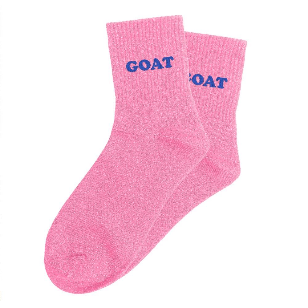 Chaussettes paillettes tuftées: GOAT