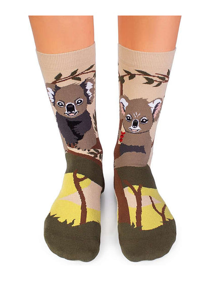 Chaussettes Arty : Koalas amoureux