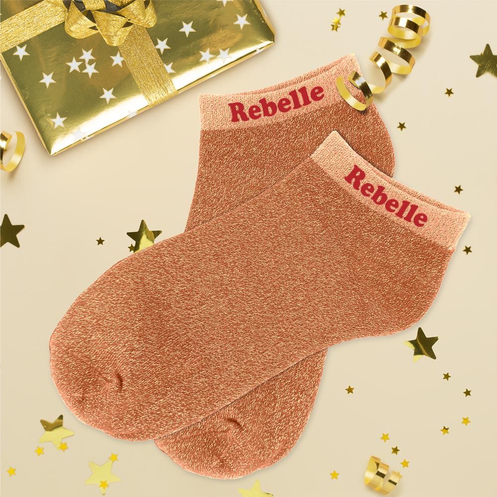 Socquettes à paillettes: Rebelle