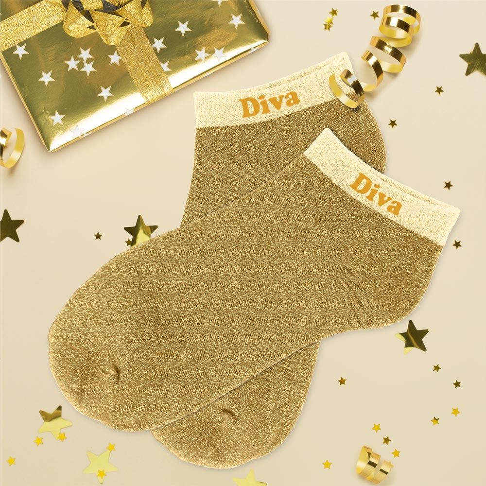 Socquettes à paillettes: Diva