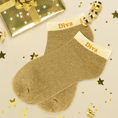 Socquettes à paillettes: Diva