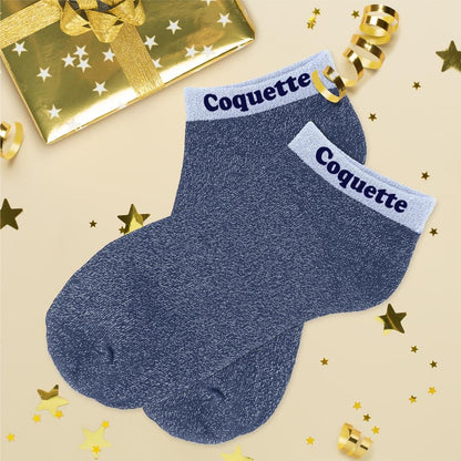 Socquettes à paillettes: Coquette