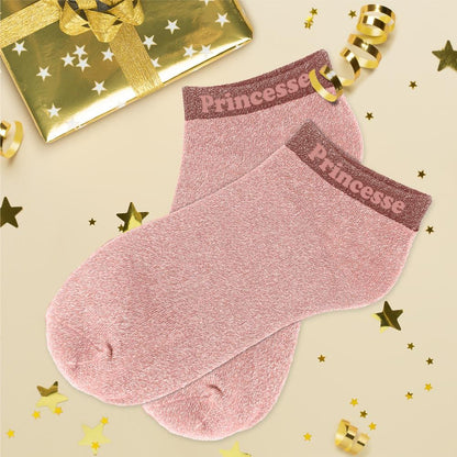 Socquettes à paillettes: Princesse