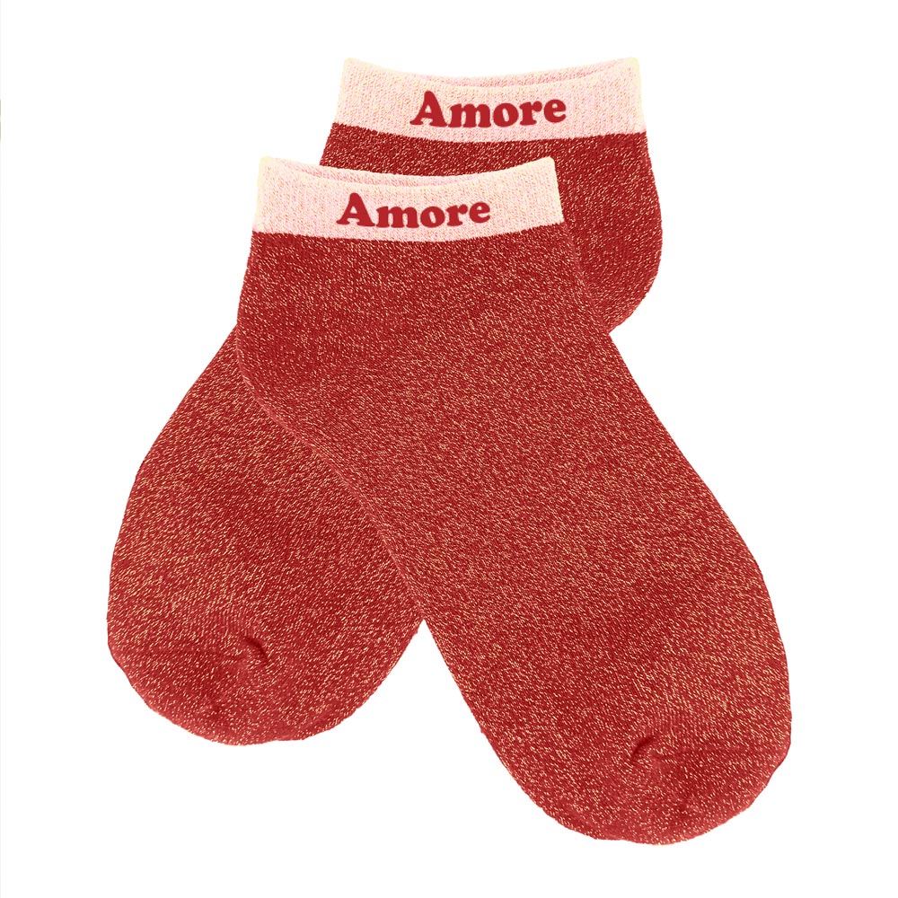 Socquettes à paillettes: Amore
