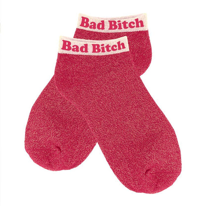 Socquettes à paillettes: Bad bitch