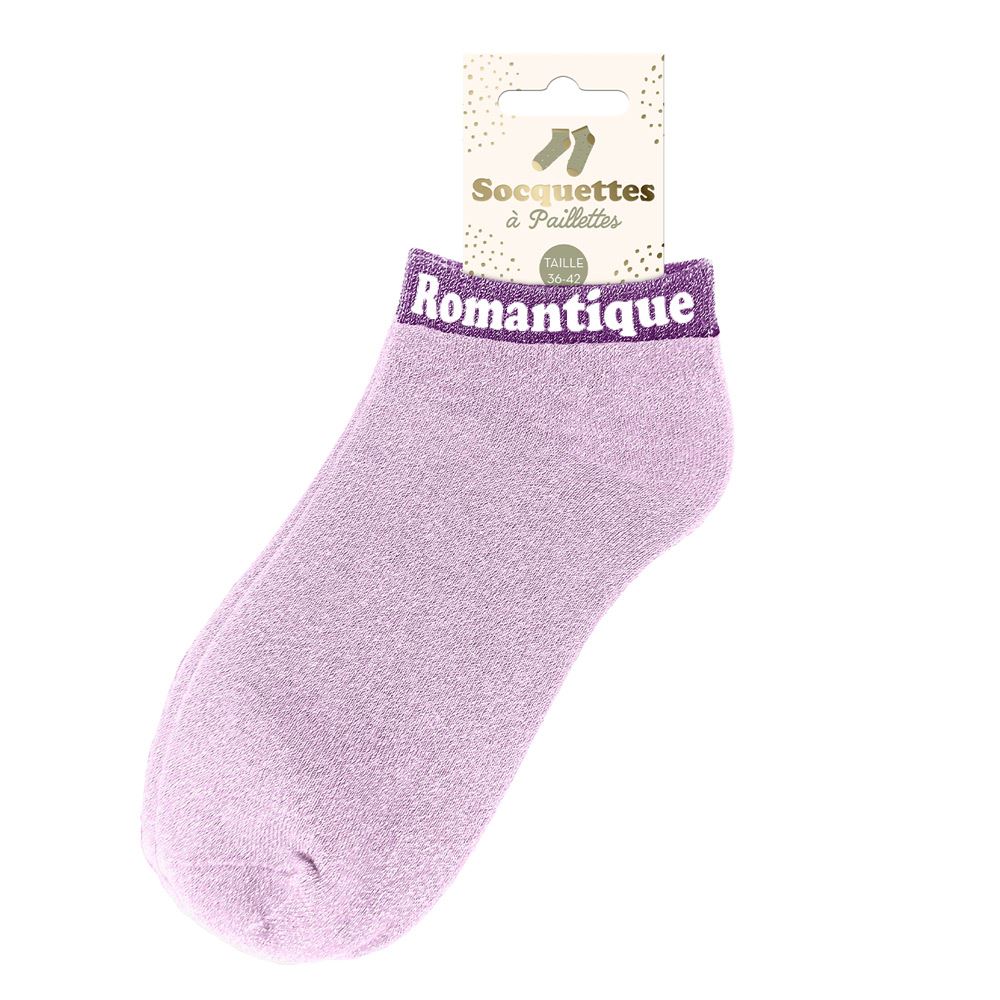 Socquettes à paillettes: Romantique
