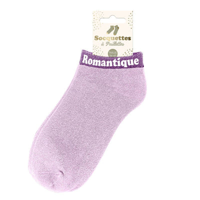 Socquettes à paillettes: Romantique