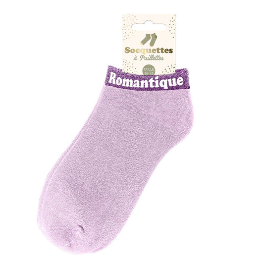 Socquettes à paillettes: Romantique