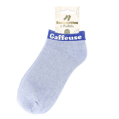 Socquettes à paillettes: Gaffeuse