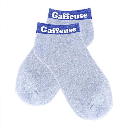 Socquettes à paillettes: Gaffeuse