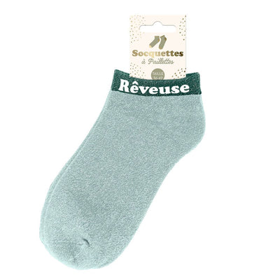 Socquettes à paillettes: Rêveuse