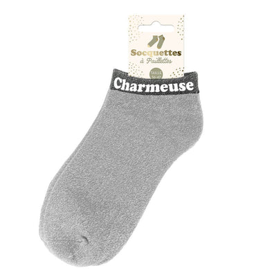 Socquettes à paillettes: Charmeuse