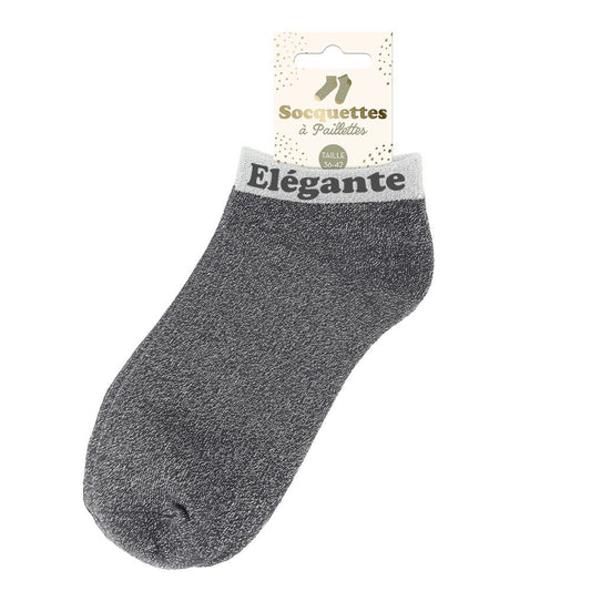 Socquettes à paillettes: Elégante