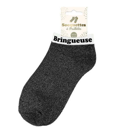 Socquettes à paillettes: Bringueuse