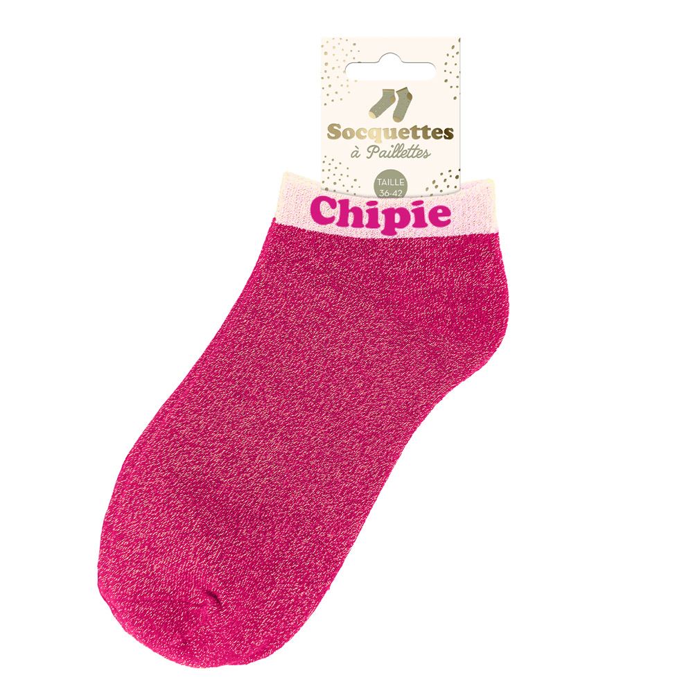 Socquettes à paillettes: Chipie